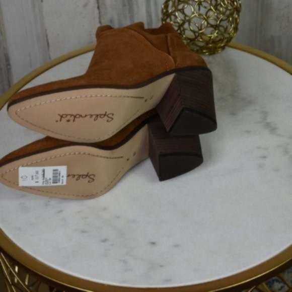 Splendid Cherie Bootie Brown Leather - Picture 10 of 10